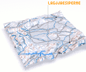 3d view of Lagjja e Sipërme