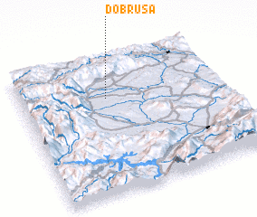 3d view of Dobruša