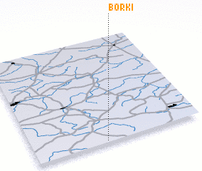 3d view of Borki