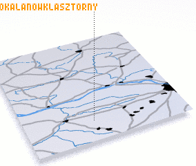 3d view of Niepokalanów Klasztorny