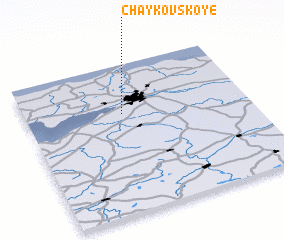 3d view of Chaykovskoye