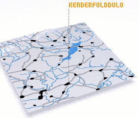 3d view of Kenderfölddůlő