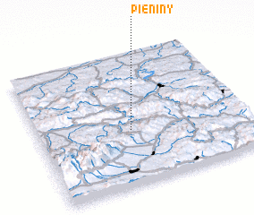 3d view of Pieniny