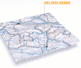 3d view of (( Veliko Lukare ))