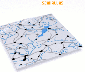 3d view of Szakállas