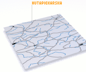 3d view of Huta Piekarska