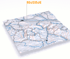 3d view of Mojsinje