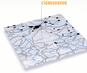 3d view of Ciganske Ku°e