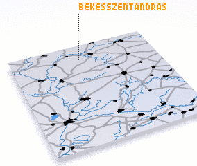 3d view of Békésszentandrás