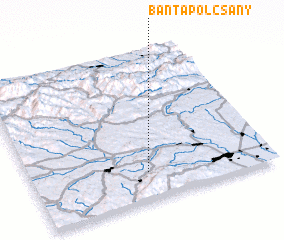 3d view of Bántapolcsány