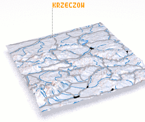 3d view of Krzeczów