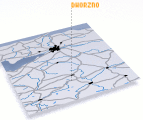 3d view of Dwórzno