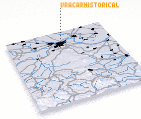 3d view of Vračar (historical)