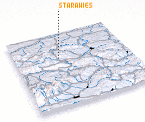 3d view of Stara Wieś