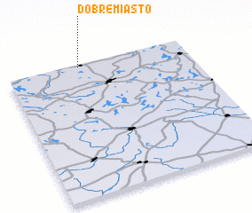 3d view of Dobre Miasto