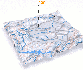 3d view of Žač