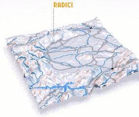 3d view of Radići
