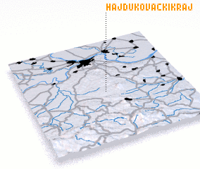 3d view of Hajdukovački Kraj