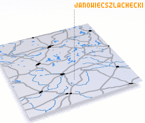 3d view of Janowiec Szlachecki