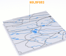 3d view of Holmfors