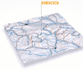 3d view of Dubočica