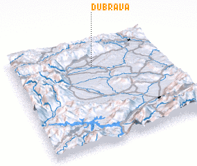 3d view of Dubrava