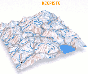 3d view of Džepište