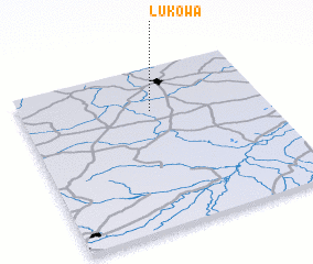 3d view of Łukowa