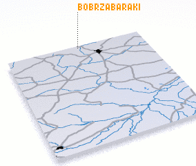 3d view of Bobrza-Baraki