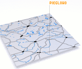 3d view of Piegłowo