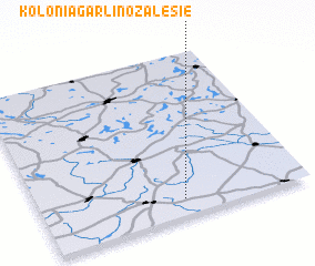 3d view of Kolonia Garlino Zalesie