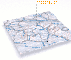 3d view of Progorelica