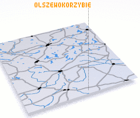 3d view of Olszewo Korzybie