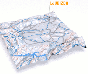 3d view of Ljubižda