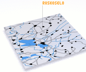 3d view of Rusko Selo