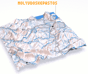 3d view of Molyvdosképastos