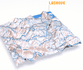 3d view of Lashovë