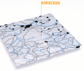 3d view of Ropočevo