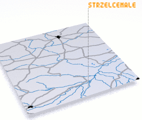 3d view of Strzelce Małe