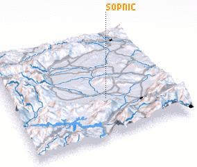 3d view of Sopnić