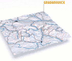 3d view of Građanoviće