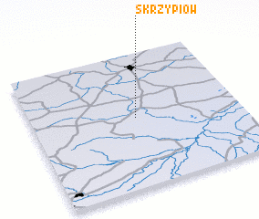 3d view of Skrzypiow
