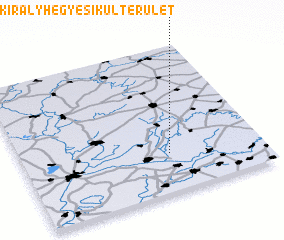 3d view of Királyhegyesi Külterület