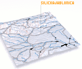 3d view of Silická Jablonica