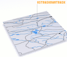 3d view of Östra Skråmträsk