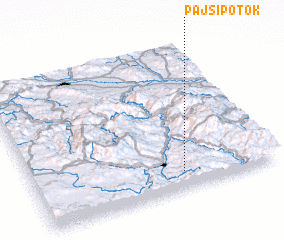 3d view of Pajsi Potok