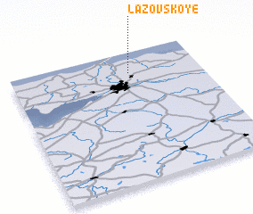 3d view of Lazovskoye