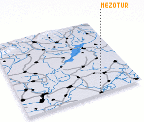 3d view of Mezőtúr