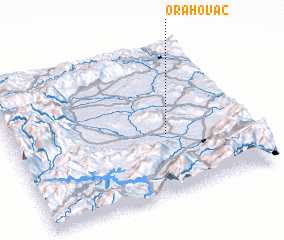 3d view of Orahovac