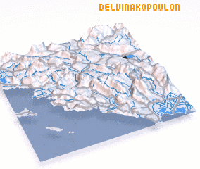 3d view of Delvinakópoulon